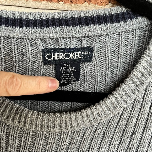 Mens XXL unisex oversized striped sweater - Picture 2 of 8